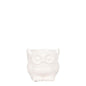 Kolibri Home | Owl bloempot - Witte keramieken sierpot - Ø6cm