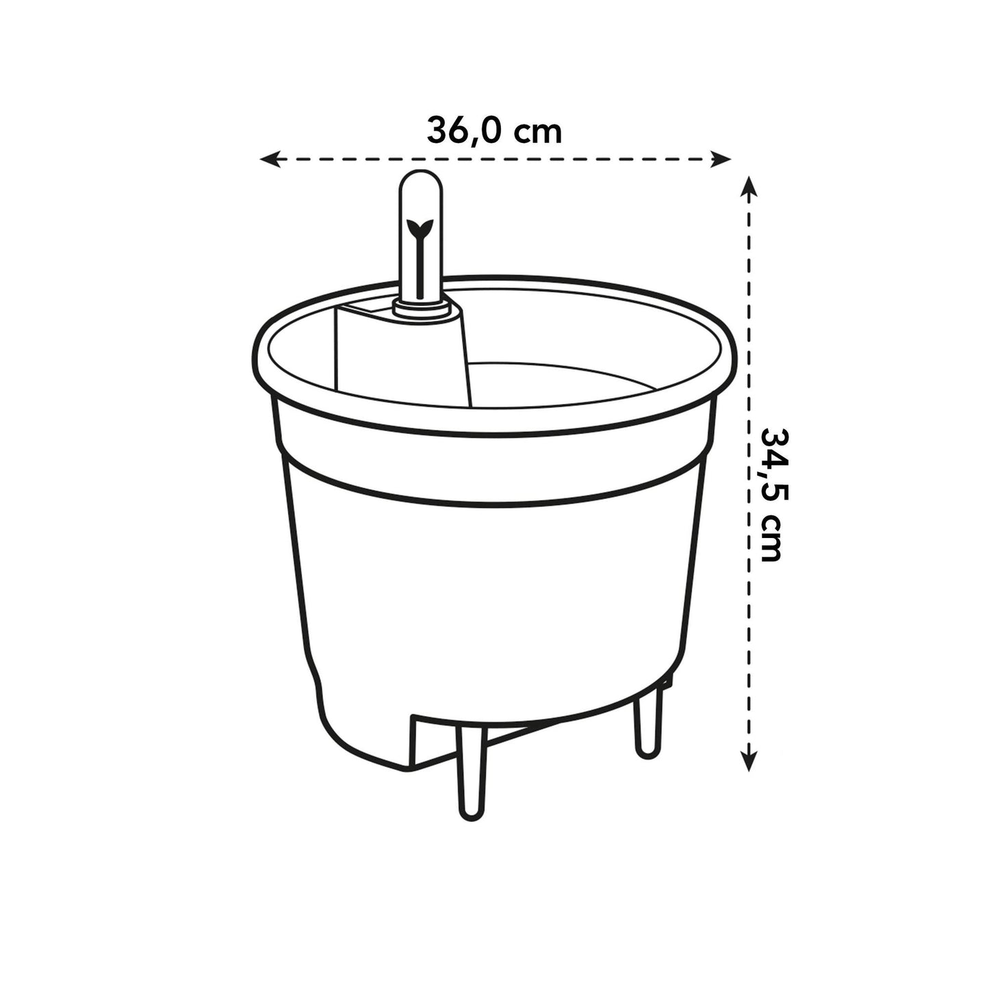 Self Watering Insert - 36 cm