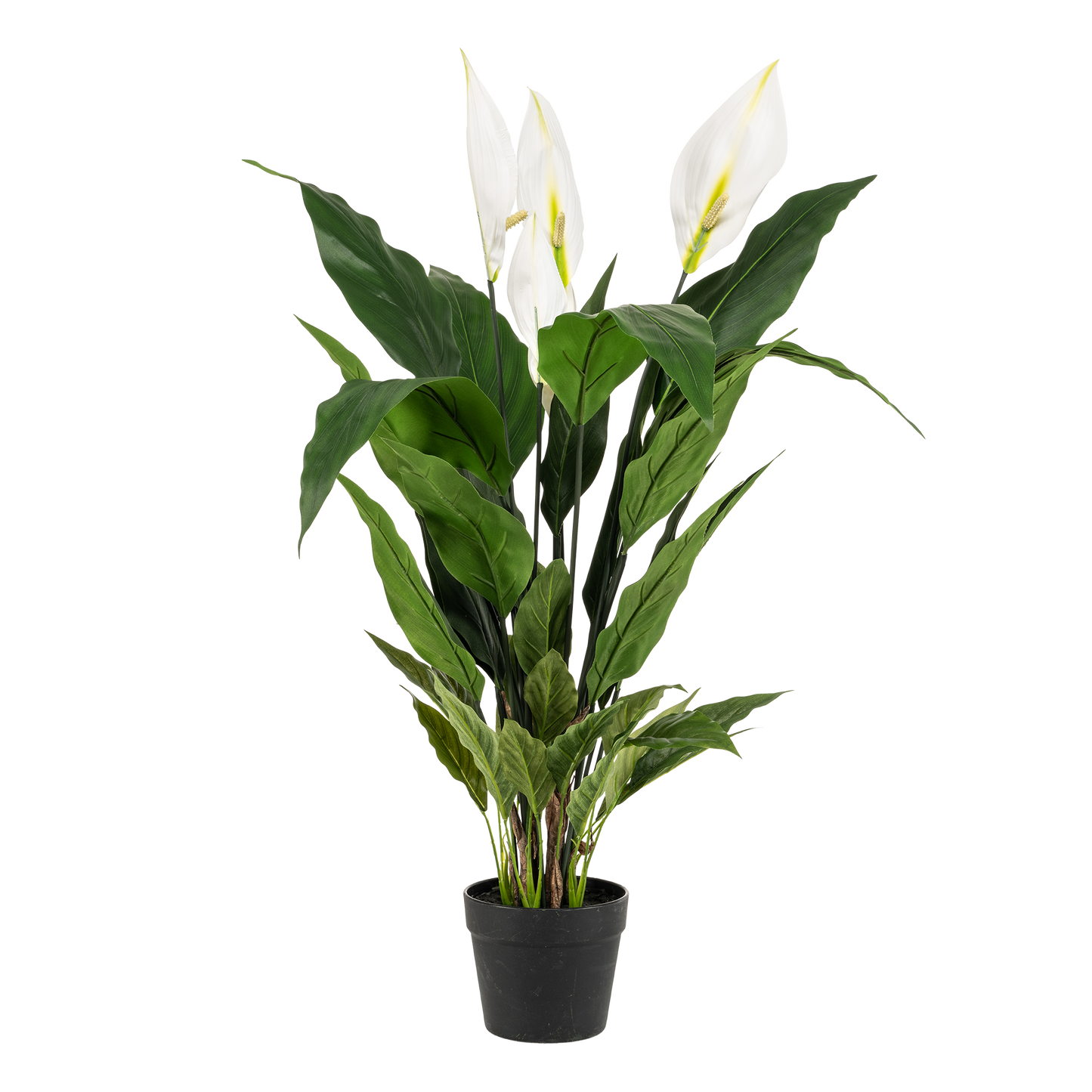 kunstplant - Spathiphyllum - Lepelplant - 90cm