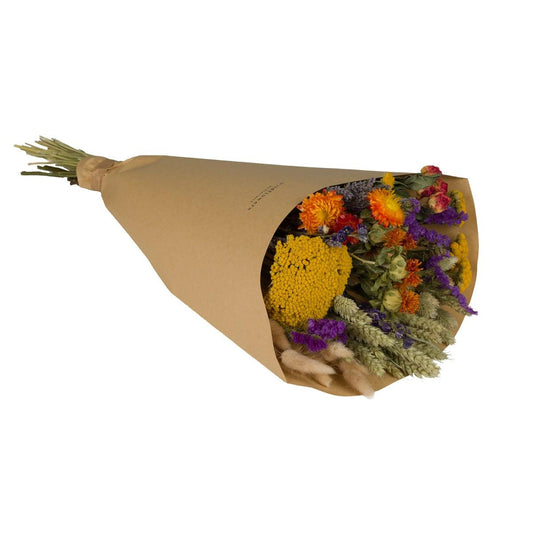 Droogbloemen - Field Bouquet Large - Orange - ↕60cm