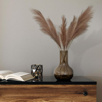 Kunstbloemen Solo - Brown - Pampas Plumes - x 6 - 115cm